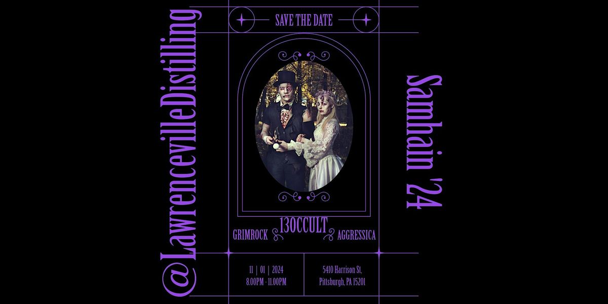 Samhain '24 Live Concert Event Featuring 13Occult - w\/Grimrock & Aggressica