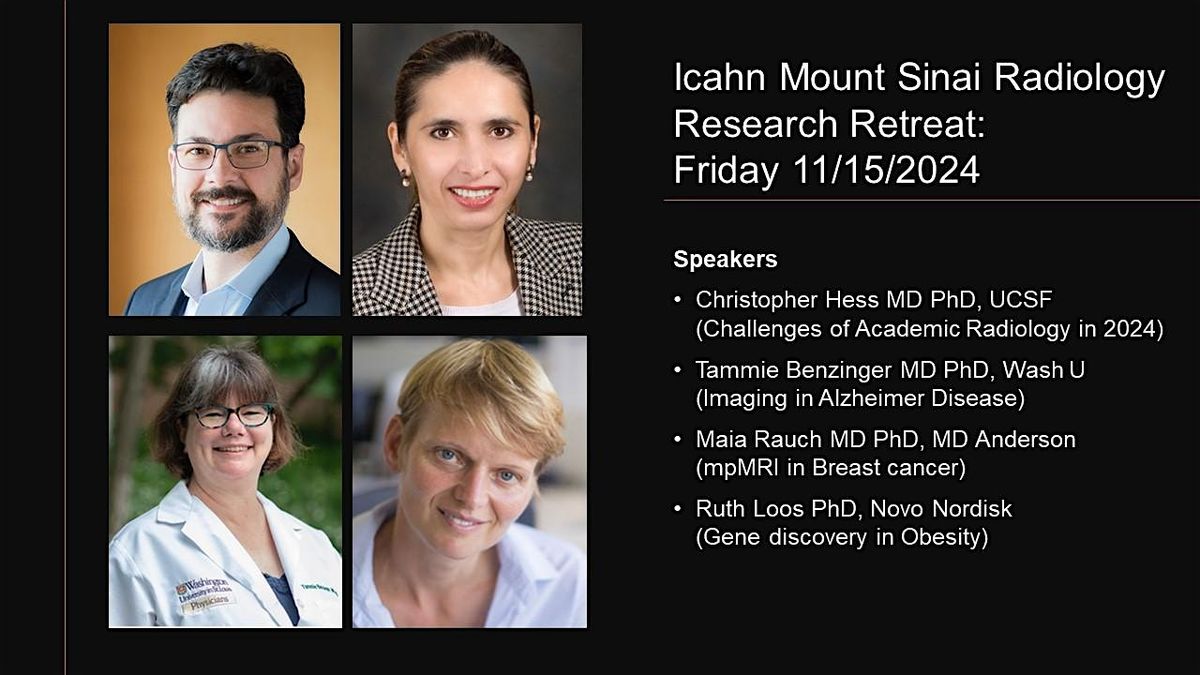 Mount Sinai Radiology Research Retreat 2024