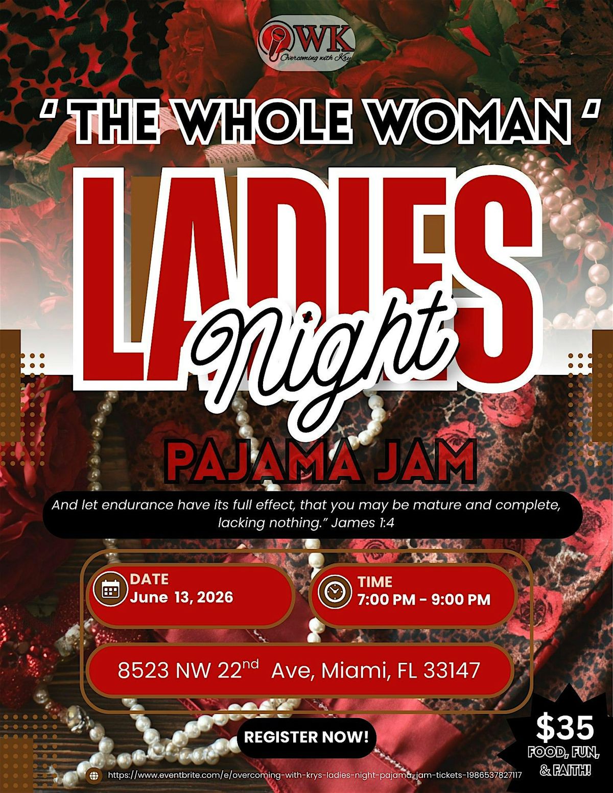 Overcoming with Krys: Ladies Night | Pajama Jam