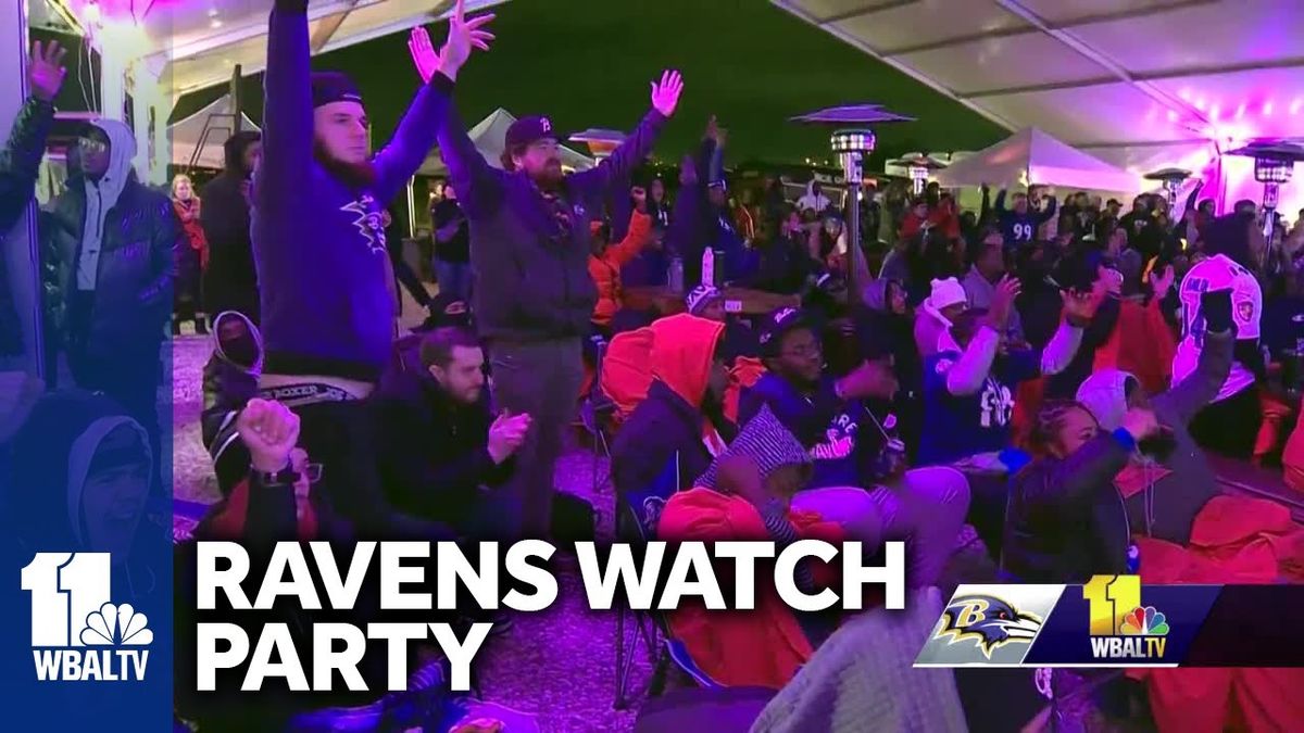 Baltimore Ravens Watch Party - Steelers vs Ravens