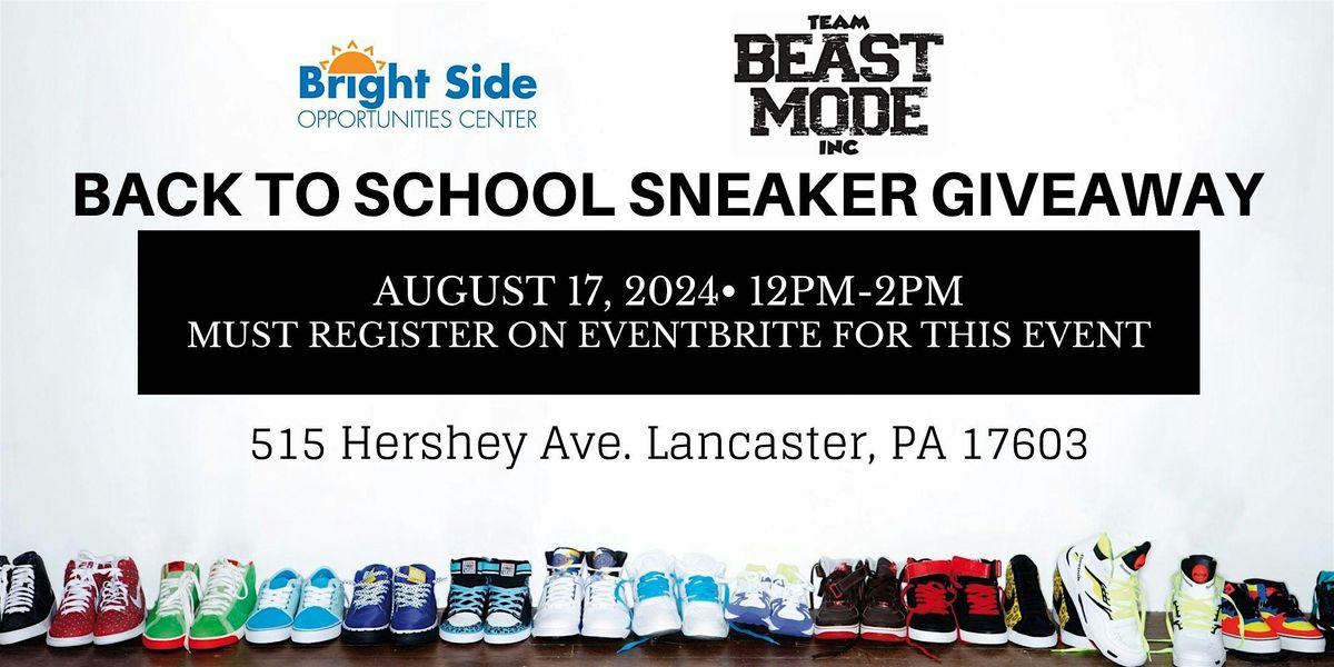 BSOC & TBM Back to School Sneaker Giveaway 2024