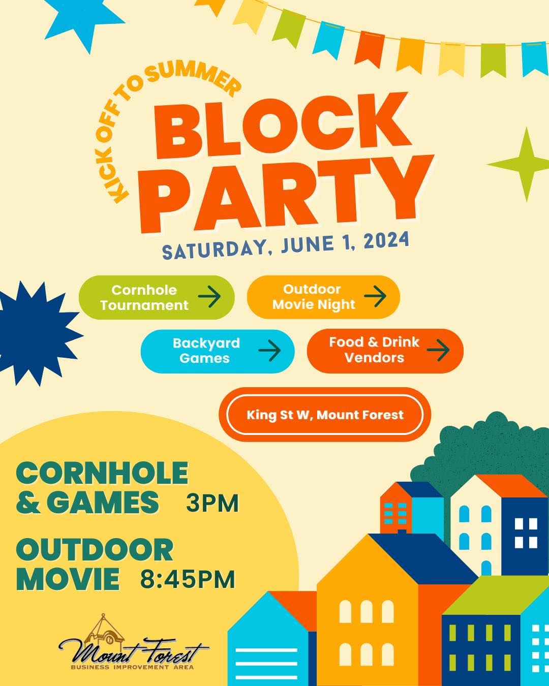 Kick Off To Summer Block Party