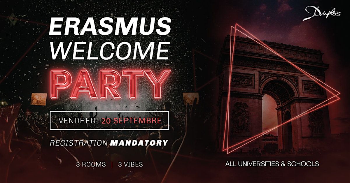 \u2666\ufe0e Erasmus Welcome Party All Unis & Schools \u2666\ufe0e at Duplex