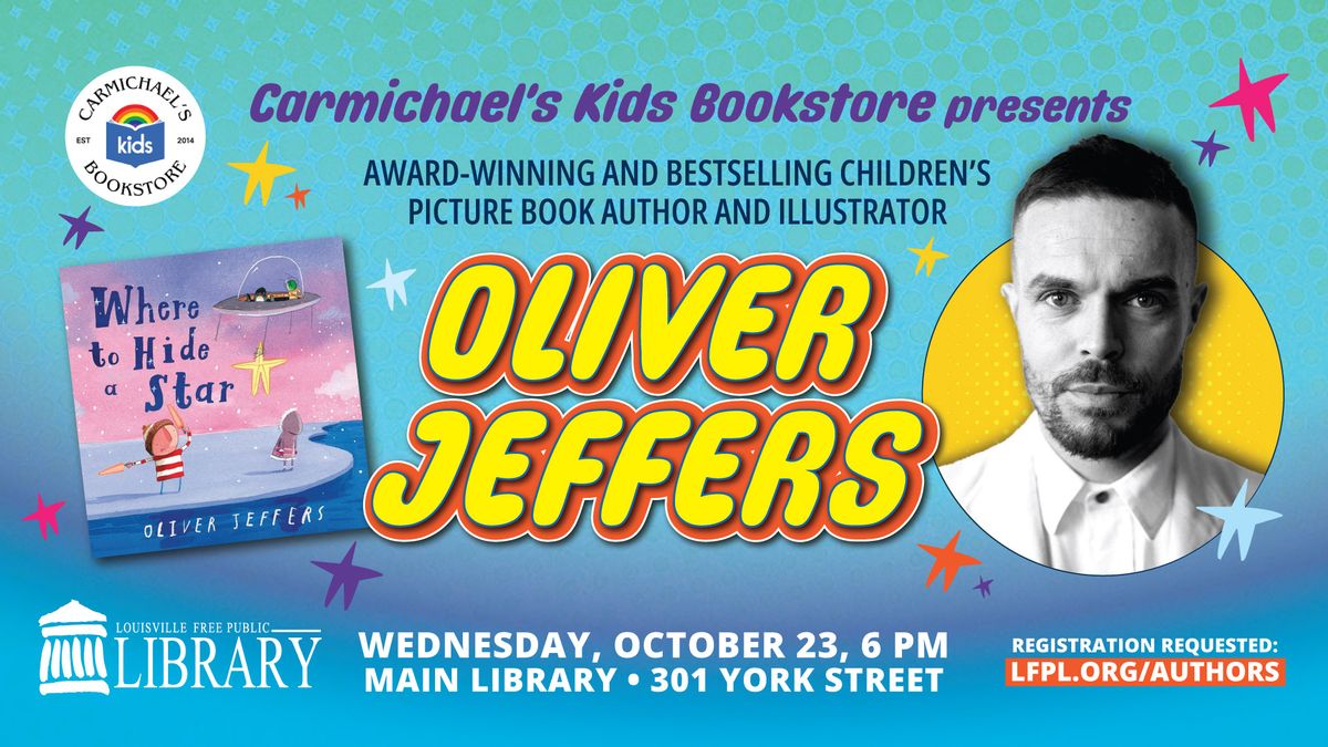 Author Oliver Jeffers