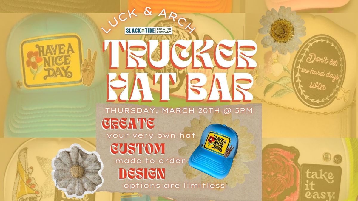 Trucker Hat Bar Pop-up