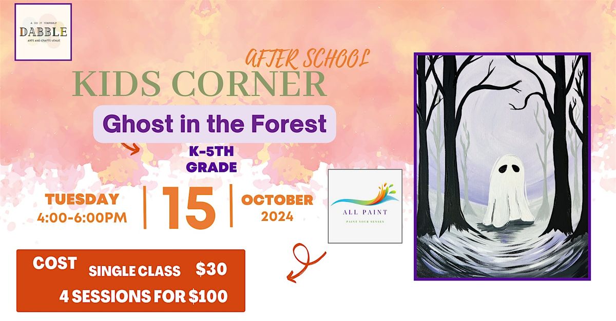 Afterschool Kids Corner with All Paint & Dabble