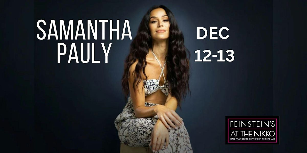 Samantha Pauly: An Intimate Evening