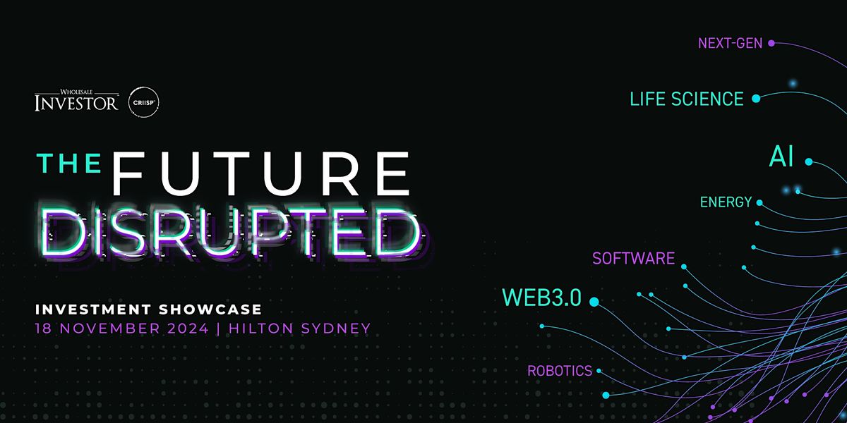 The Future Disrupted Conference