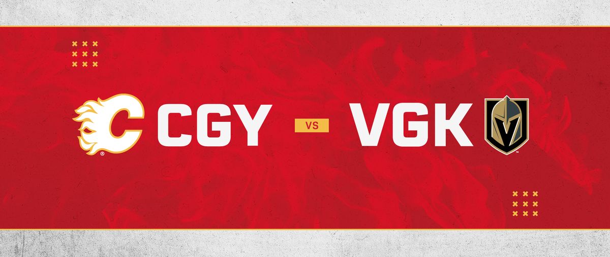 Parking Calgary Flames at Vegas Golden Knights