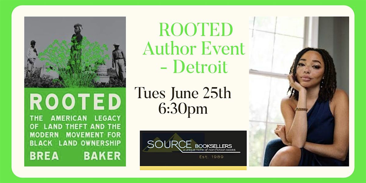 Rooted Author Event