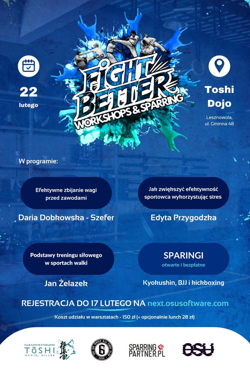 Fight Better  - Warsztaty i Sparingi 