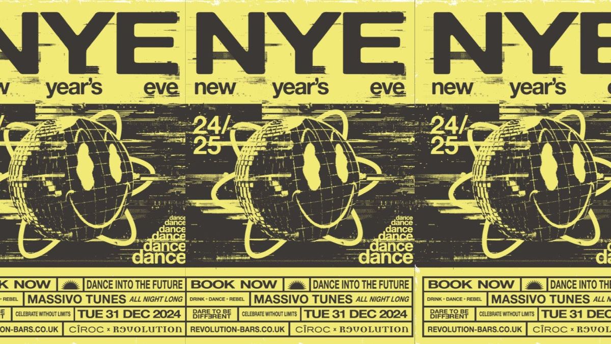 \ud83c\udf89 New Year\u2019s Eve Countdown to 2025 at Revolution Southampton: Powered by C\u00eeroc \ud83c\udf78