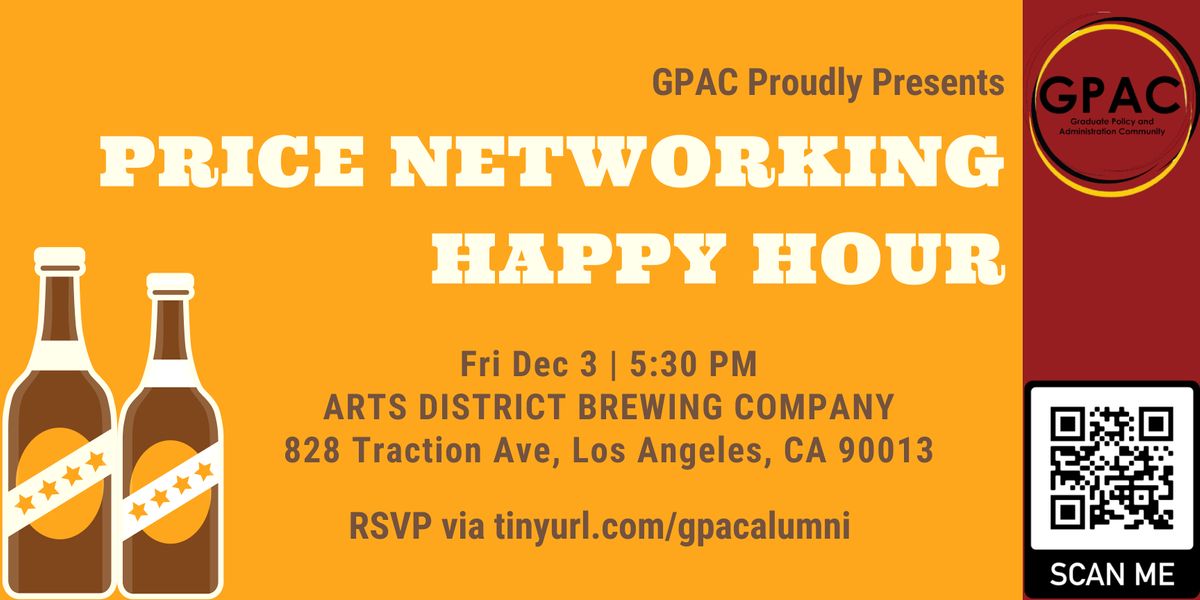 Price Networking Happy Hour