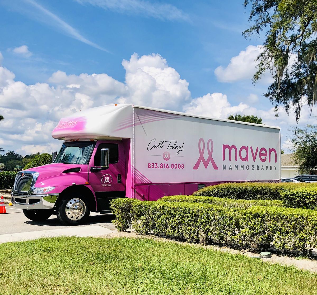 3D Mobile Mammography Bus | Jacksonville Center