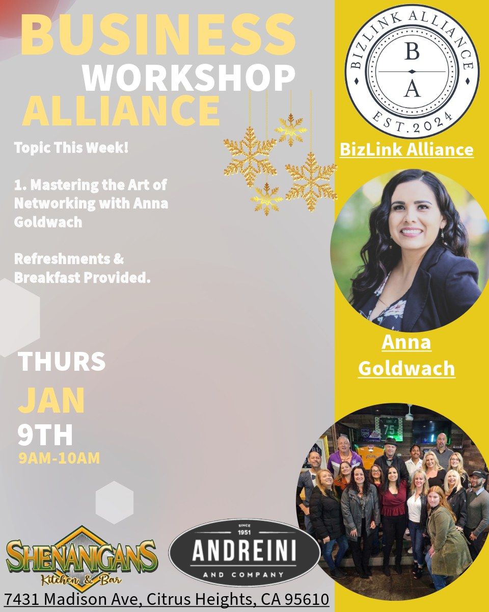 Networking Training & Education with Anna Goldwach