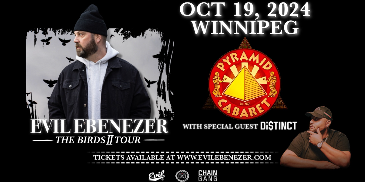 EVIL EBENEZER - LIVE IN WINNIPEG! With DI$TINCT