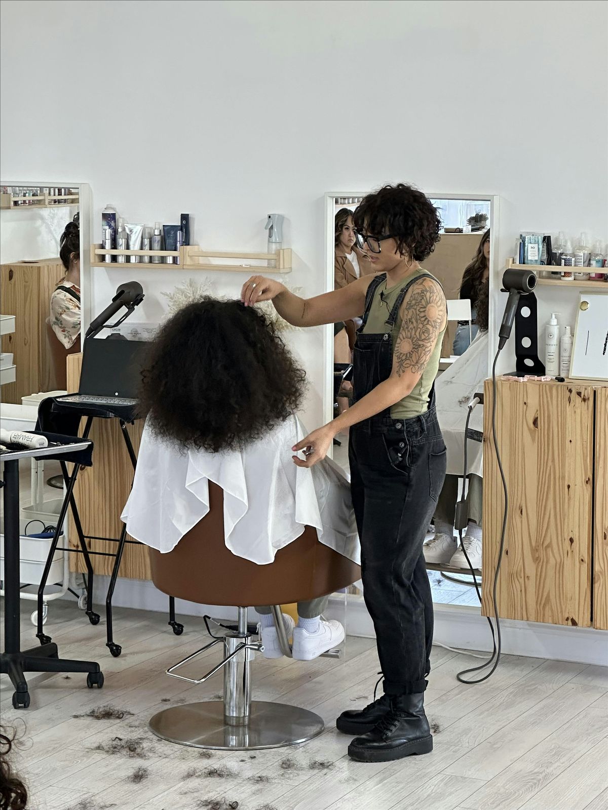 Curly Hair Cutting & Styling Class