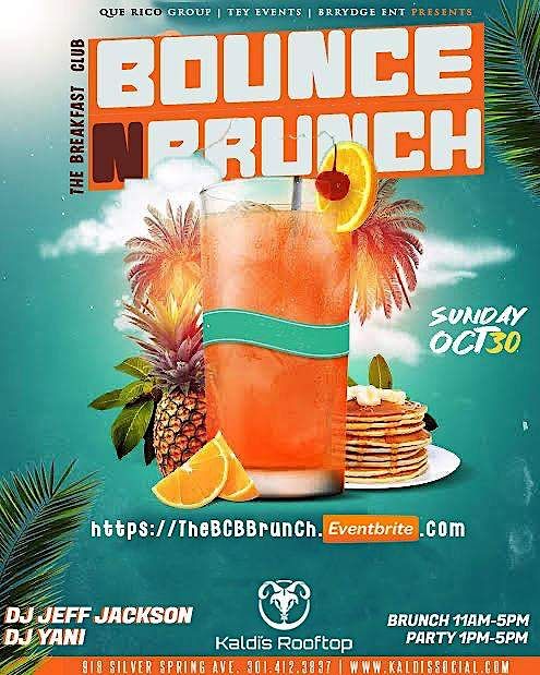 BOUNCE N BRUNCH AT KALDI'S ROOFTOP