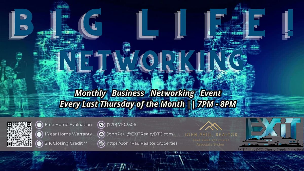 Big Life! Networking || August 29th, 2024