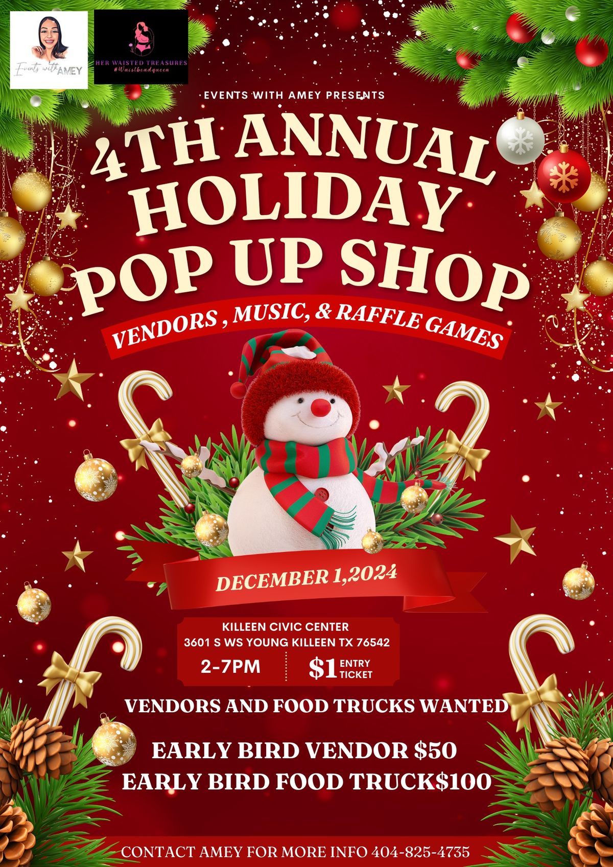 4th Annual Holiday Pop Up 