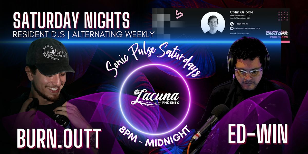 Sonic Pulse Saturdays at Lacuna