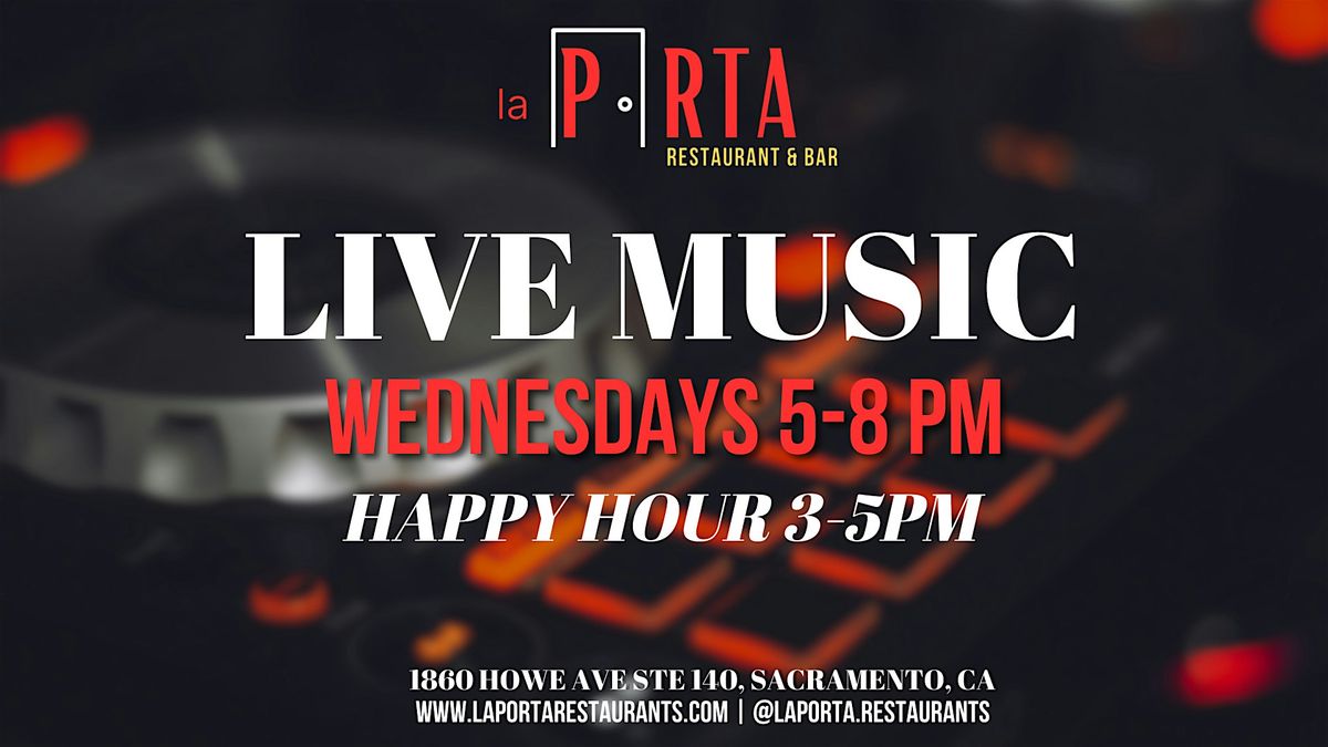 Live Music Wednesdays at La Porta Restaurant and Bar