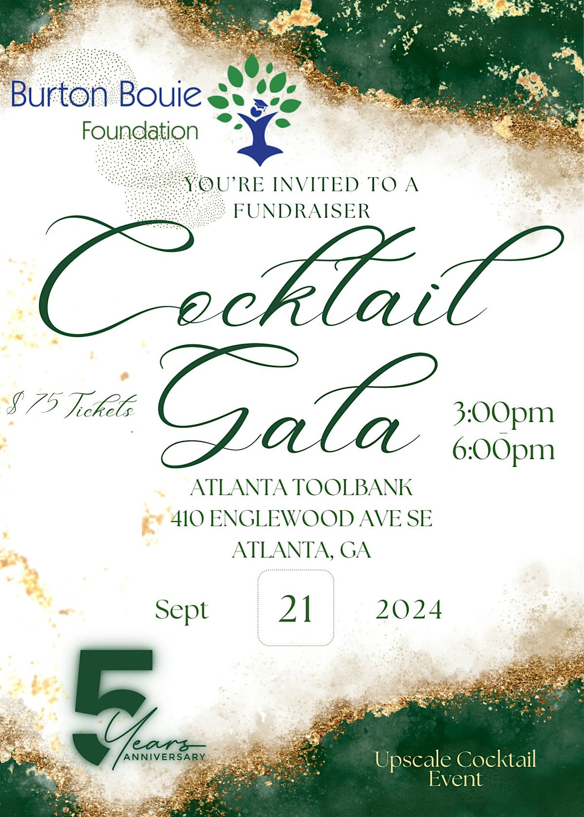 Burton Bouie Foundation Cocktail Gala