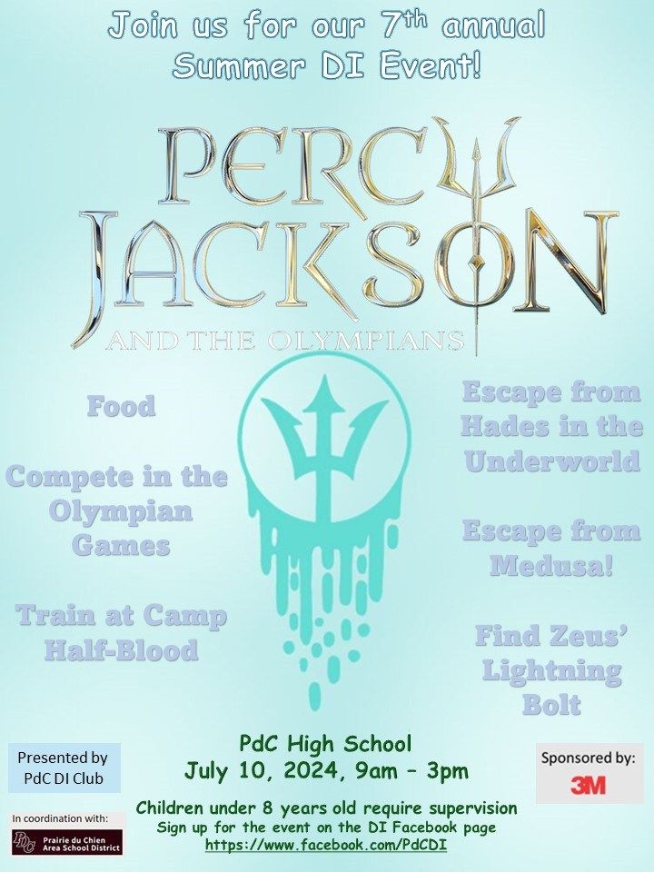 Summer PdC DI event - Percy Jackson!