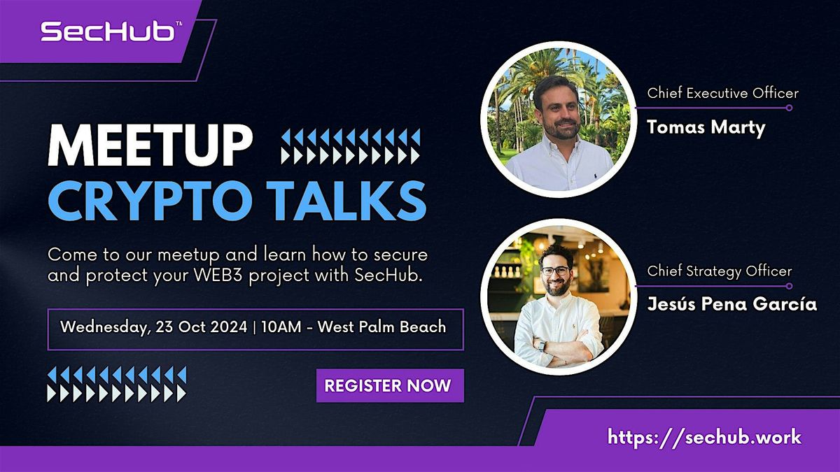 Meetup Crypto Talks from West Palm Beach