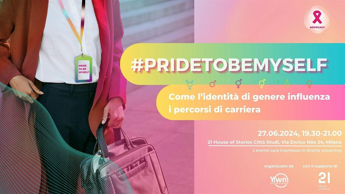 #PRIDETOBEMYSELF. Come l'identit\u00e0 di genere influenza la carriera