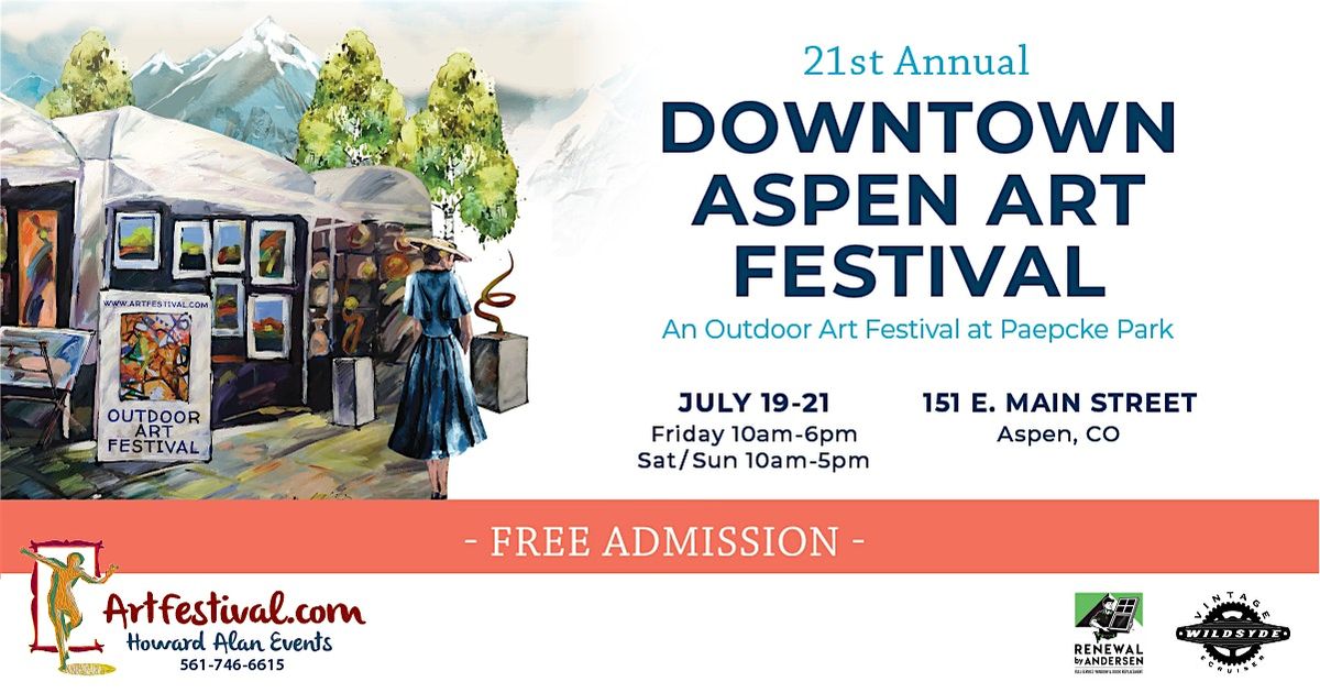 21st Annual Downtown Aspen Art Festival