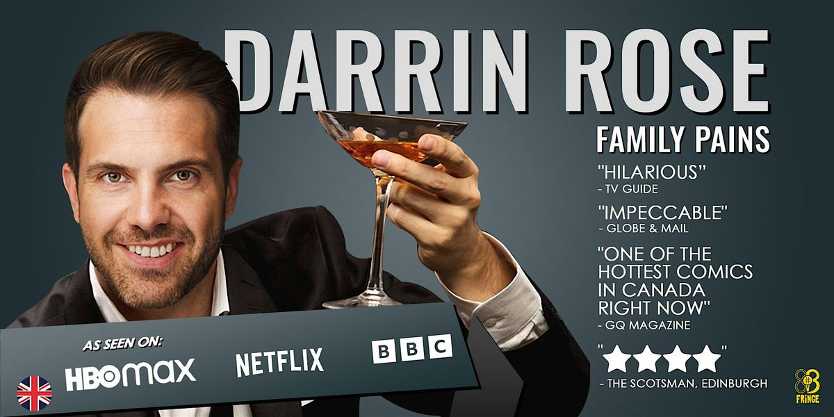 Darrin Rose: Family Pains \u2022 Stand Up Comedy \u2022 BCN Fringe \u2022 EN