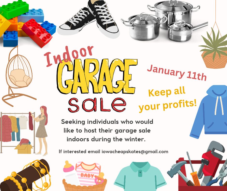 Indoor Garage Sale Extravaganza 