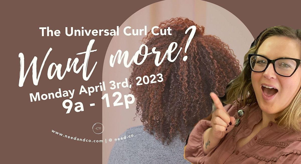 Learn to Cut Curly Hair with the Universal Cutting Method, Need + Co