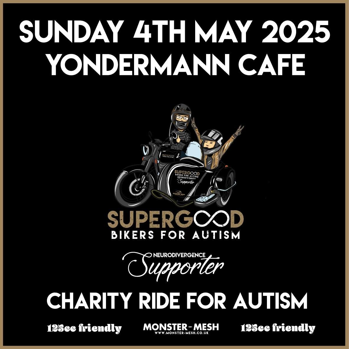 SGBFA | Ride for Autism | YONDERMANN CAFE 2025 |