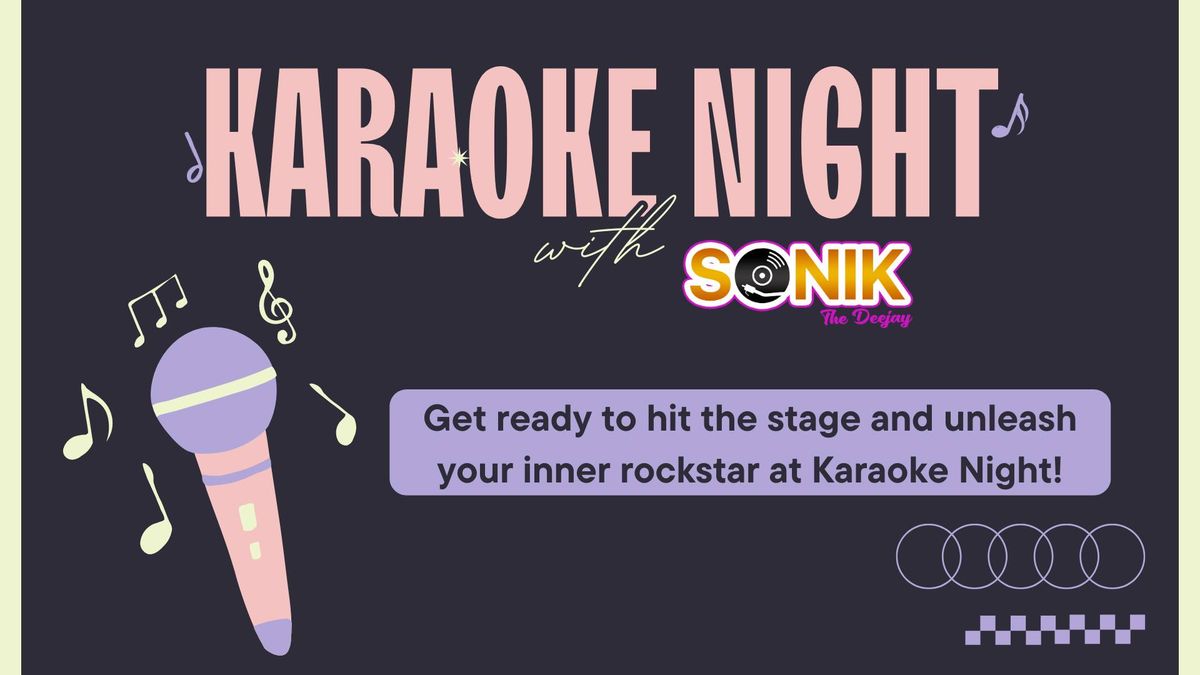 Karaoke Night Presented by BurgerIM