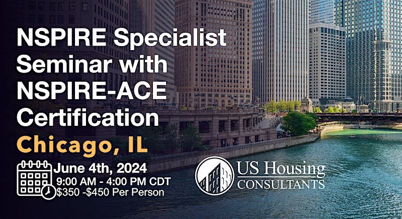 NSPIRE Specialist Seminar w\/ACE Certification - Chicago, IL - 6\/4\/2024