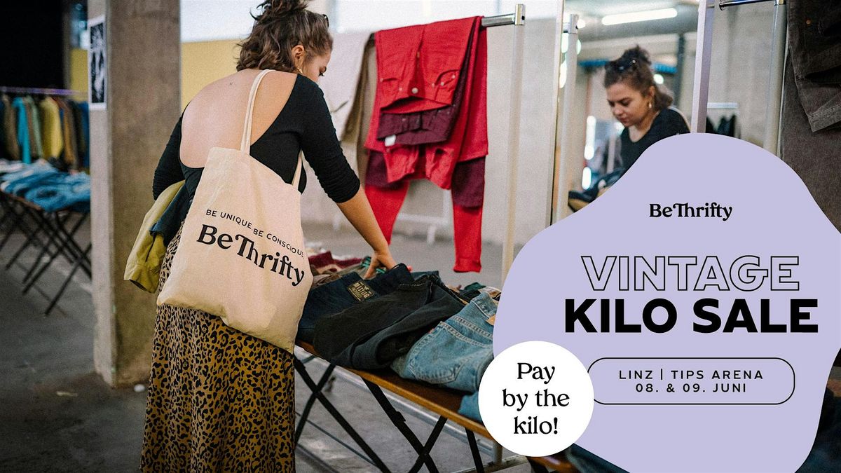 BeThrifty Vintage Kilo Sale | Linz | 08. & 09. Juni
