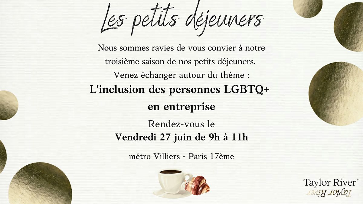 Petit-dej : L\u2019inclusion des personnes LGBTQ+ en entreprise