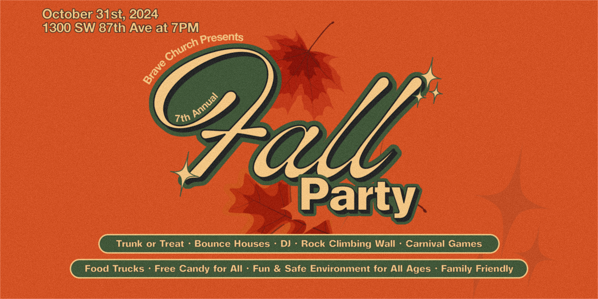 Fall Party 2024