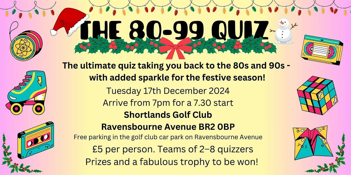 THE 80\u201399 QUIZ