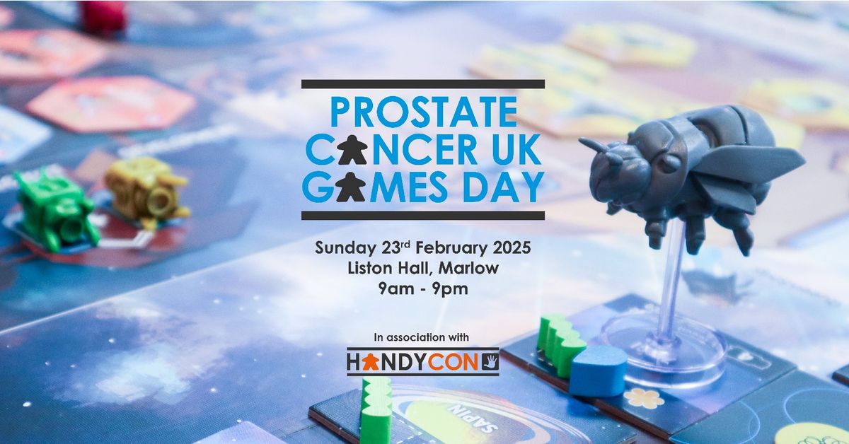 HandyCon Games Day \u2013 Supporting Prostate Cancer UK \ud83e\ude75