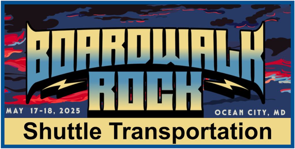 Boardwalk Rock Festival - Shuttle Transportation from Lewes, Rehoboth & Bethany Beach