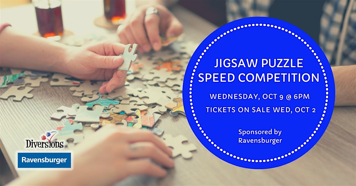 Jigsaw Puzzle Speed Competition (Sponsored by Ravensburger)