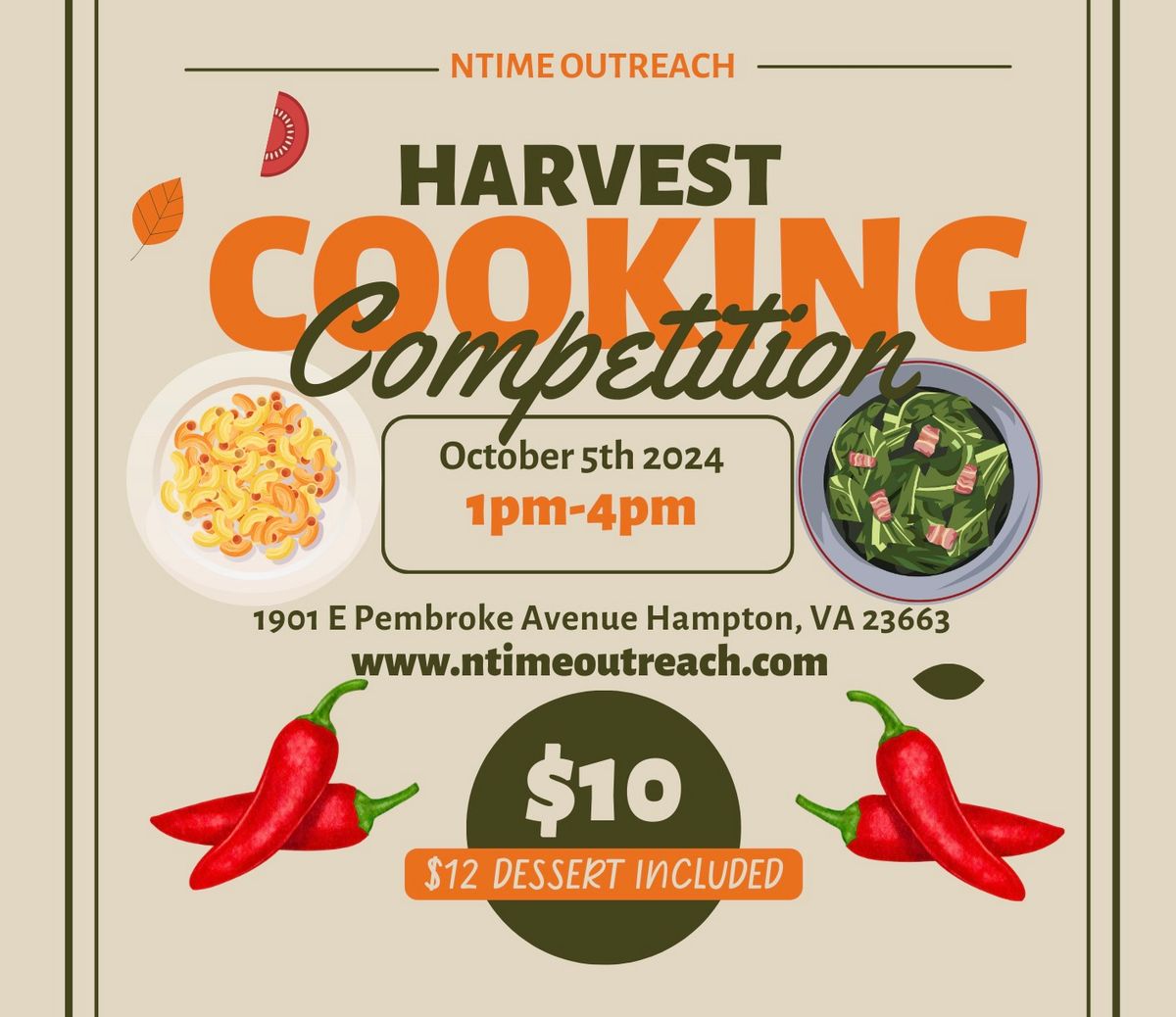 Harvest Cook-Off\ud83e\udd58\ud83e\uddd1\ud83c\udffd\u200d\ud83c\udf73