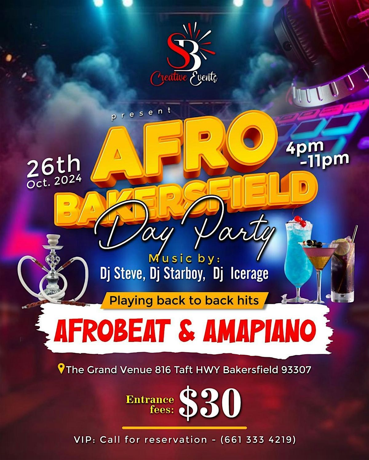 Afrobeat & Amapiano day party