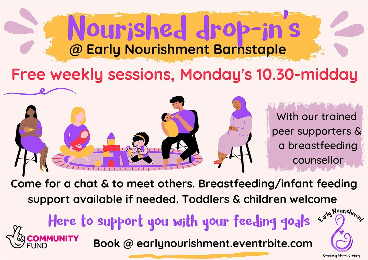 Nourished drop-in Barnstaple (breastfeeding & infant feeding support)
