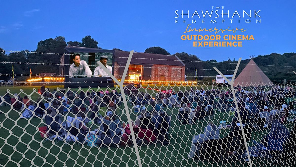 Gloucester Pr*son outdoor cinema screening of Shawshank Redemption