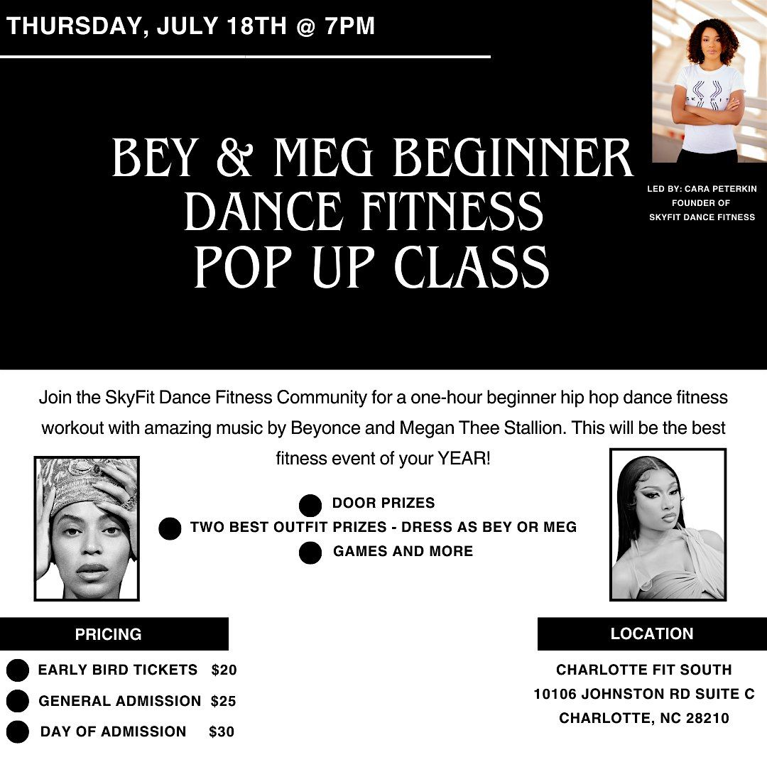 Beyonc\u00e9 & Megan : Beginner Hip Hop Dance Fitness Class