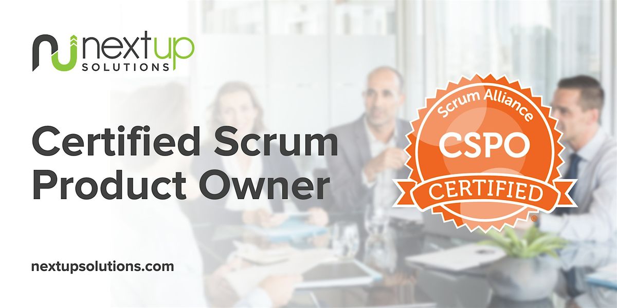 Certified Scrum Product Owner (CSPO) Training in Herndon , VA